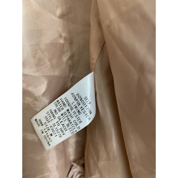 Shaggy Fringe Faux Fur Jacket – Festive Holiday Party Dressy, Vintage Glam M - Picture 11 of 12